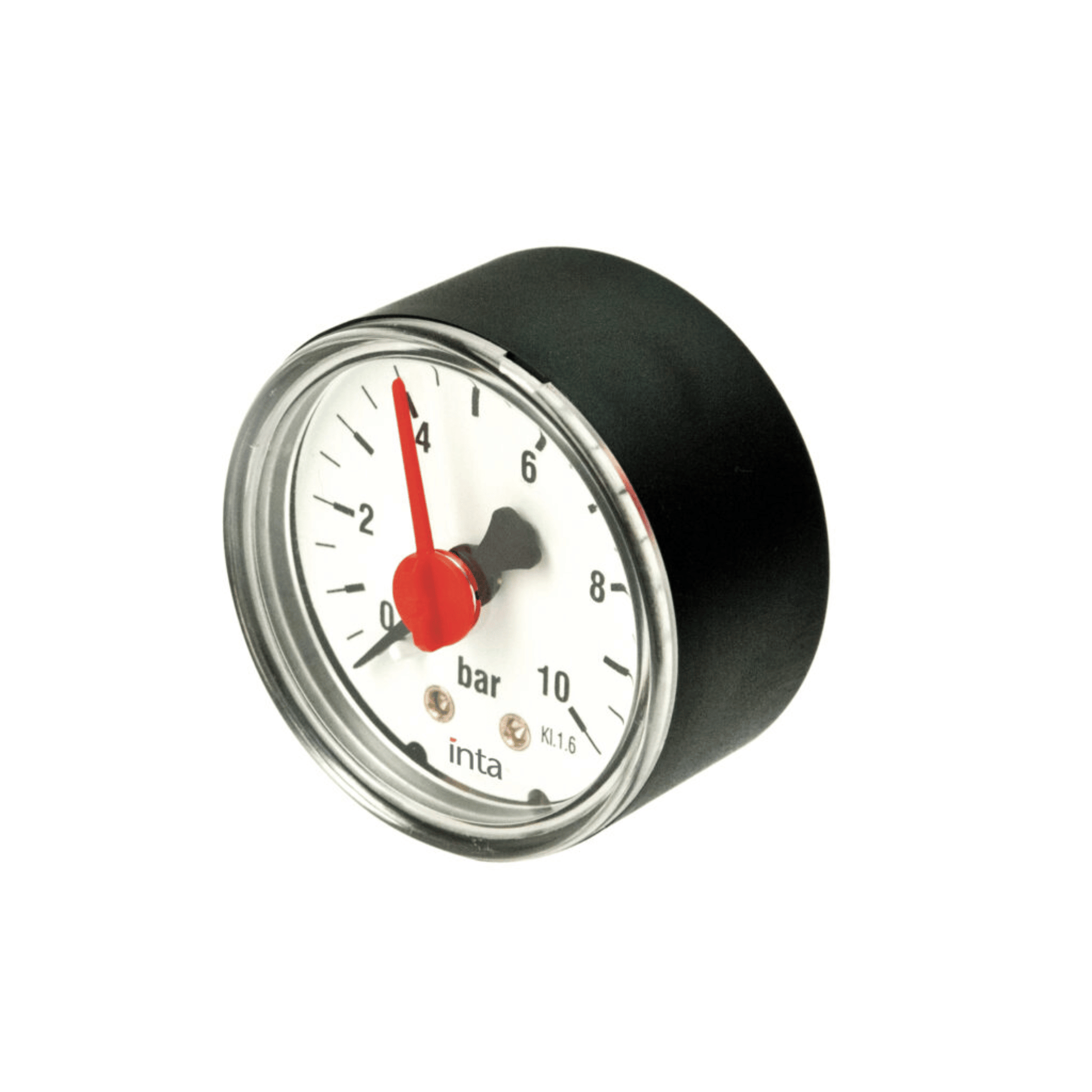 Inta Pressure Gauge with PTFE Sealing Ring - 50mm Dial - Back Connection - 6 Bar - 1/4" - GP1576006