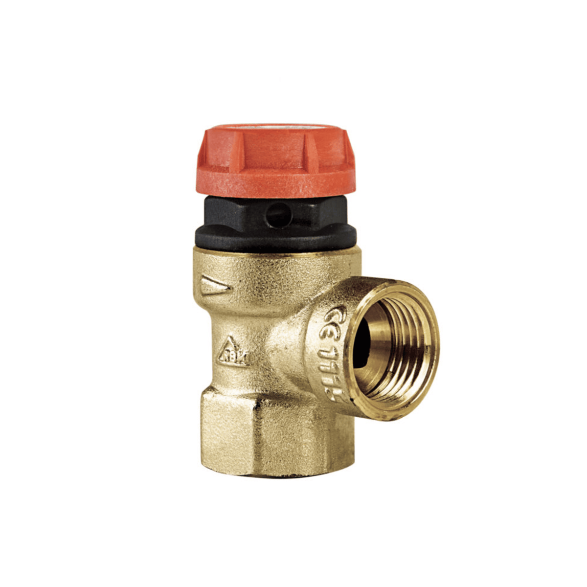 Inta Safety Relief Valve without Gauge - 8 Bar - 3/4" Female x Female - SRV035107508