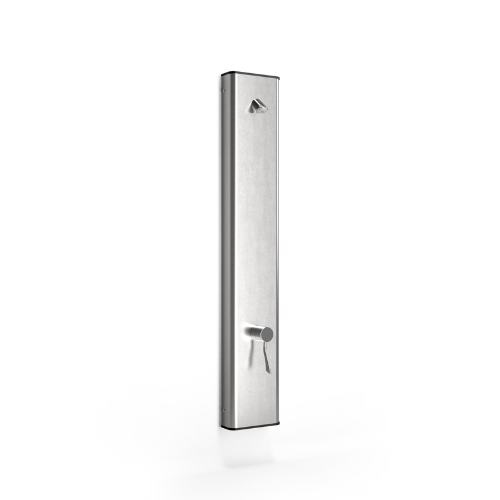 Inta Shower Panel with Thermostatic Sequential Control and Vandal Resistant Shower Head - Stainless Steel - SP9303CP