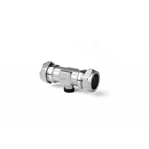 Inta Single Check Valve - Nickel Plated - 15mm - SCV15