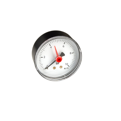 Inta Standard Pressure Gauge - 100mm Dial - Back Connection - 10 Bar - 3/8" - G1010038BK
