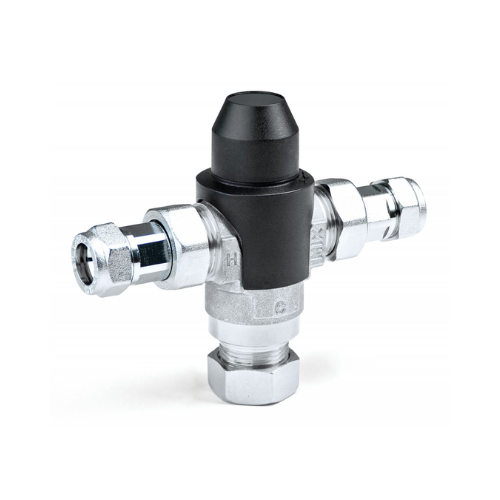 Inta T-Pattern L Mix Thermostatic Failsafe Mixing Valve - 15mm - 60020CP