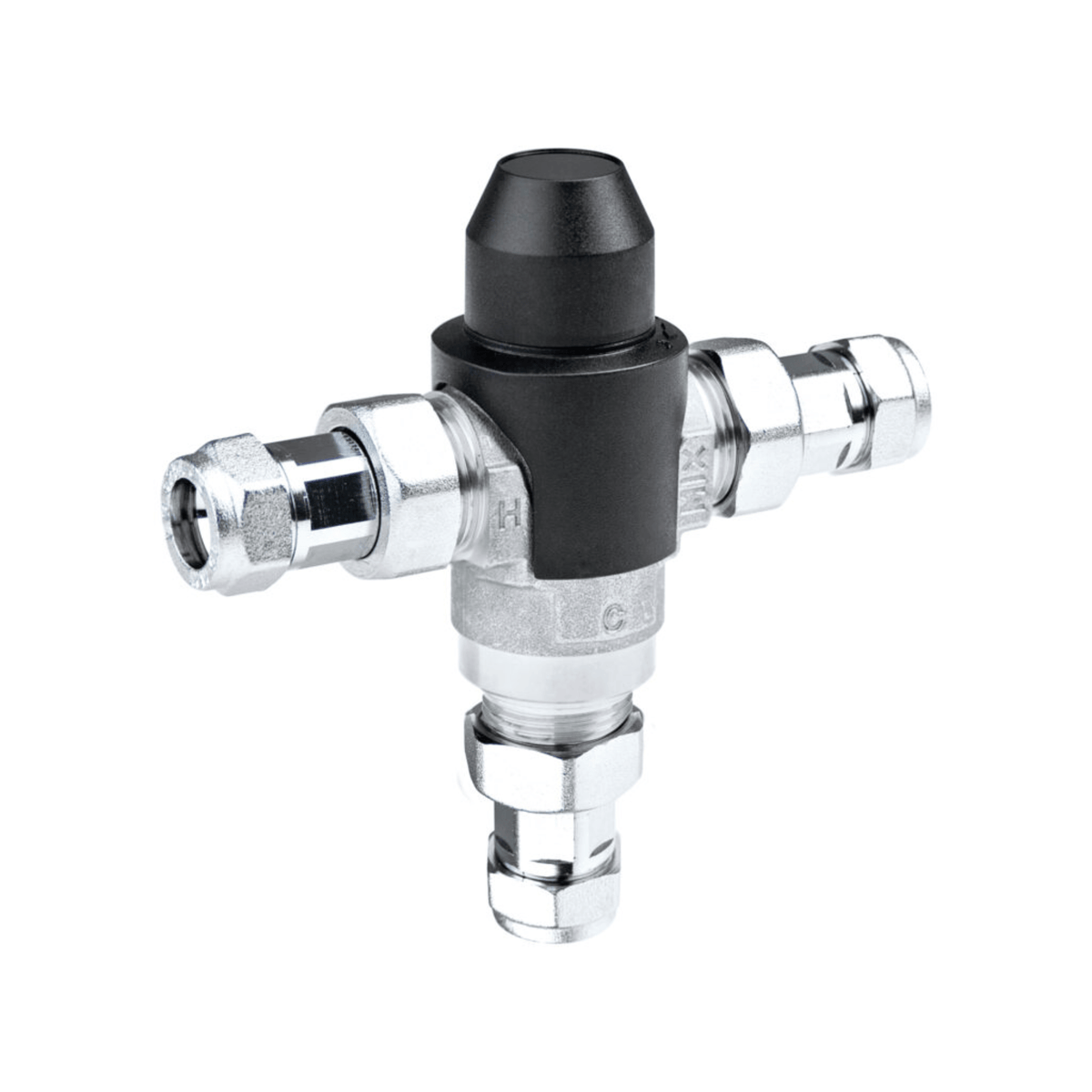 Inta T-Pattern L Mix Thermostatic Failsafe Mixing Valve - 22mm - 60021CP