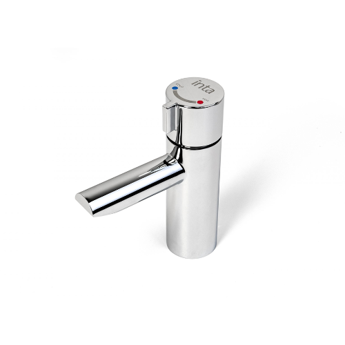 Inta Thermostatic Time Flow Non-Concussive Basin Mounted Mixer Tap with Temperature Adjustment - NC250CP