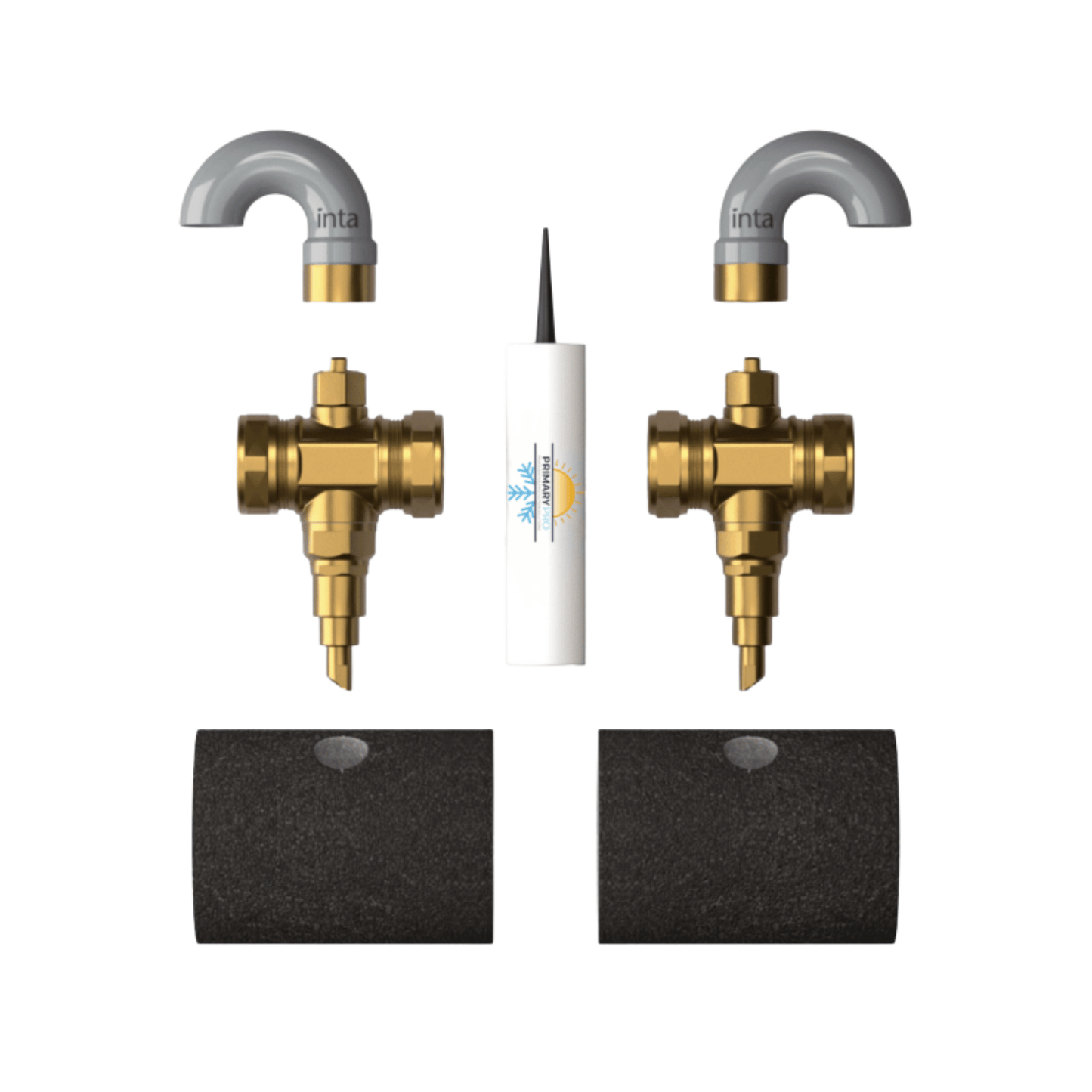 Inta Zero Swivel Anti-Freeze Professional Installer Pack - 1" - AFCOMPACKSW