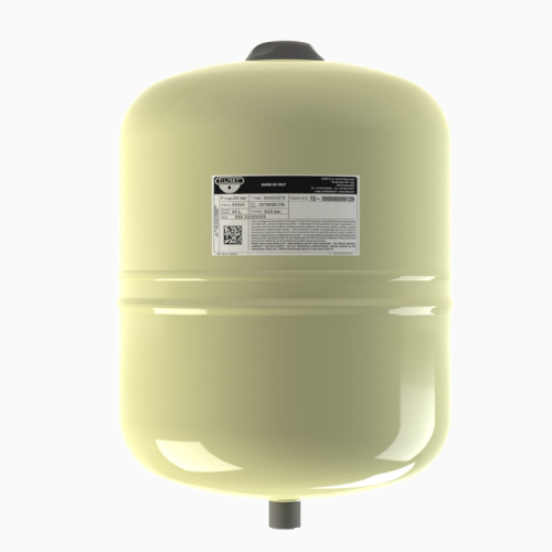 Zilmet Hydro-Plus E Wall Mounted Expansion Vessel - Potable - 12 Litre - Z1-11E0001200