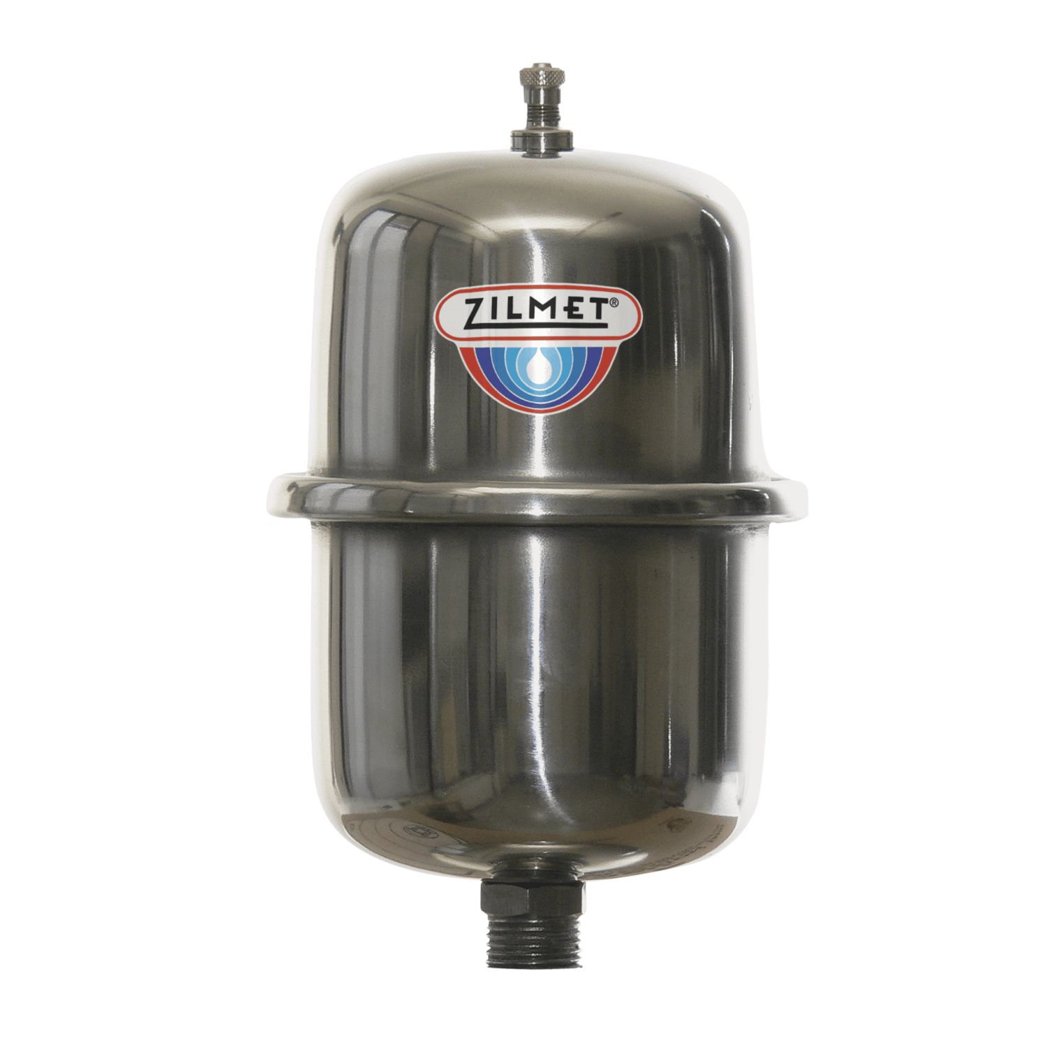 Zilmet Inox-Pro Expansion Vessel Shock Arrestor - Dull Stainless Steel - 0.16 Litre - 15mm - 11B000AA02NO