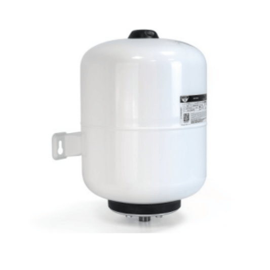 Zilmet Ultra-Pro Wall-Mounted Vertical Expansion Vessel with Welded Bracket & Interchangeable Membrane - Potable - 24 Litre - 3/4" BSP - 11000024L3