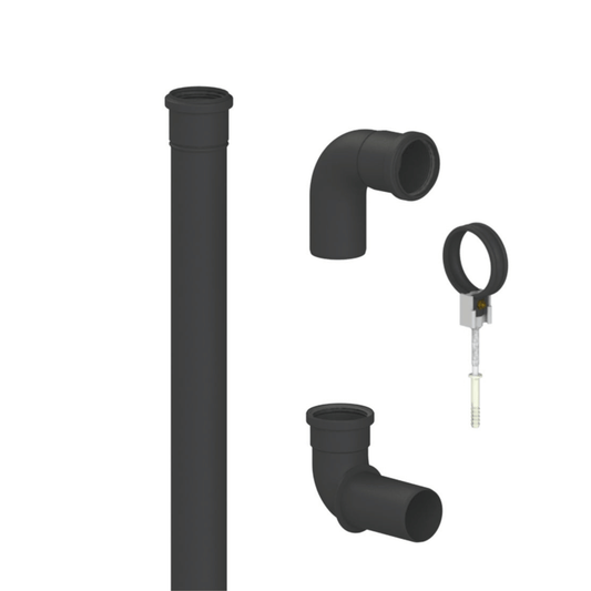 Navien Plume Management Kit - 60mm - Black - GXXX002199