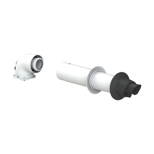 Navien Telescopic Horizontal Flue Kit - 60/100 - 300mm - 460mm - GXXX002204