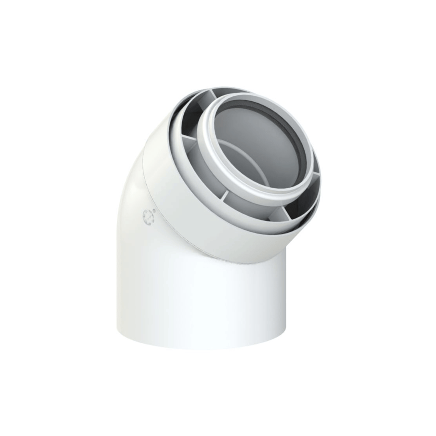 Navien 45 Degree Flue Bend - 60/100 - GXXX002198