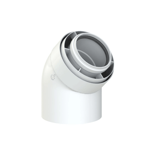 Navien 45 Degree Flue Bend - 60/100 - GXXX002198