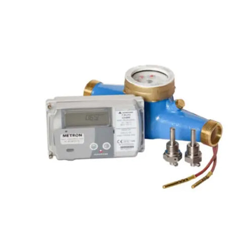Metron MKCET Heat Meter Pulsed 30°C with Integrator and Sensors - 1/2" MBSP - 15MKCET