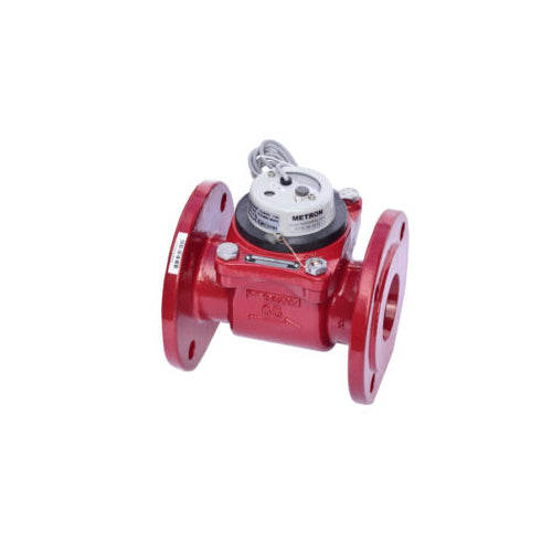 Metron Class B Woltmann Pulsed Hot Water Meter 90°C - DN150 Flanged - 150MKWEHP