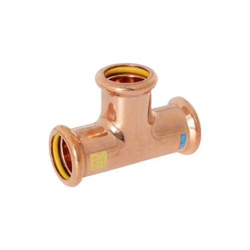 M-Press Fittings - WaterGas - M-Profile - Press Fit - Equal Tee - 15mm