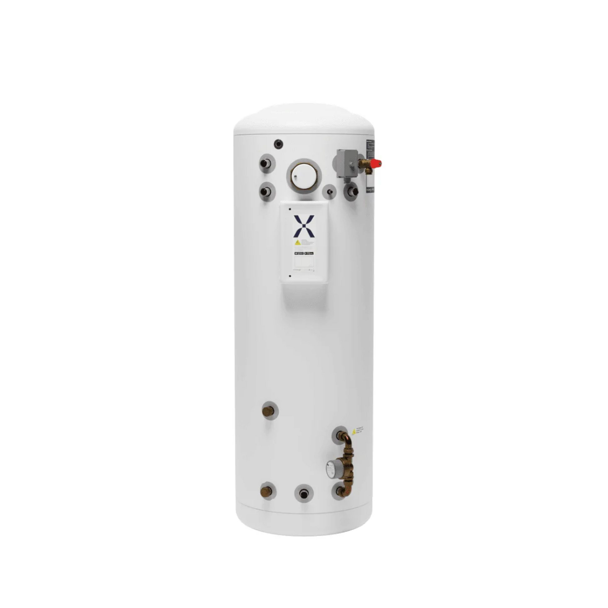 Mixergy X Indirect Slimline Smart - Unvented - Hot Water Cylinder - 150 Litre - MX-150-IND-485