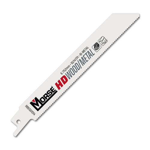 Morse Recip Blade (Pack of 5) - 10/14TPI - 152mm - RB61014T05