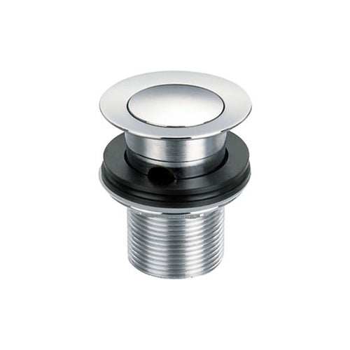 Vitow Basin Click Clack Waste Unslotted - 1 1/4" - Chrome