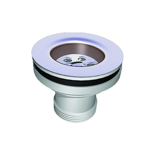 Vitow Basin Waste Centre Screw - 1 1/4" - Chrome