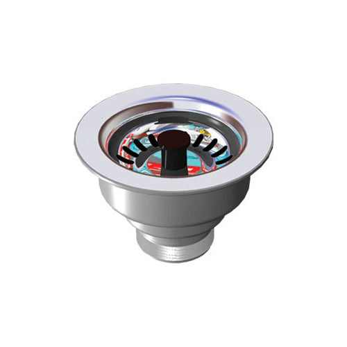 Vitow Basket Strainer - 1 1/2" - Chrome