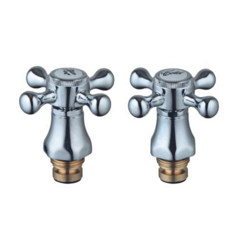 Vitow Neo Cross Head Tap Revivers - 1/2" - Chrome 