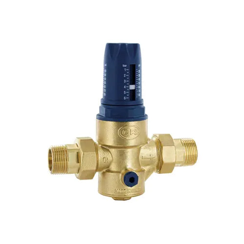 Officine Rigamonti Dial Up Pressure Reducing Valve TWIST 0216 Series - 1-6 Bar - 1/2" MBSP - 0216.015