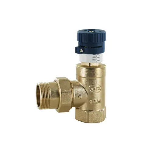 Officine Rigamonti 0183 Series Bypass Valve - 1 1/4" FBSP x MBSP - 0183.033