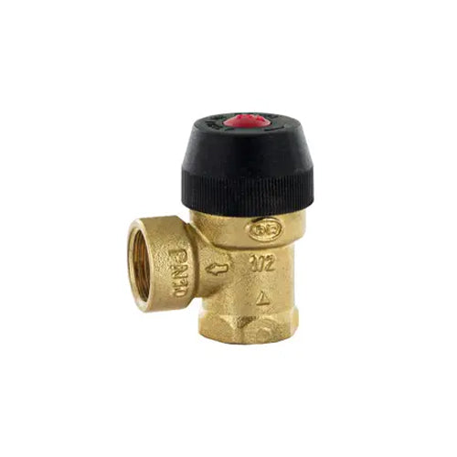 Officine Rigamonti 0487 Series Light Model Pressure Relief Valve - 1.5 Bar - 1/2" FBSP - 0487.115
