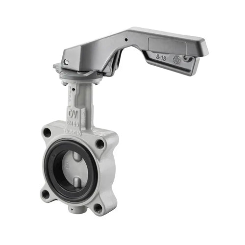 Oventrop Lugged Pattern General Service Lever Operated Butterfly Valve - DN150 - 1048455