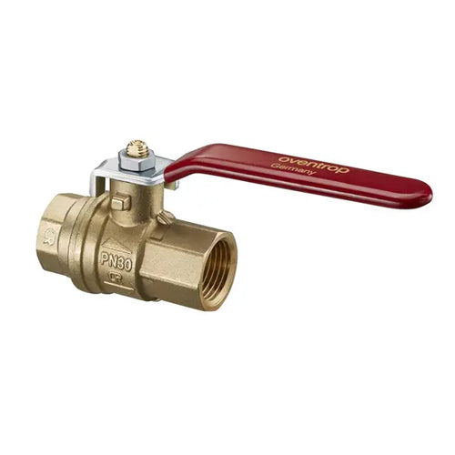 Oventrop Optiball DZR Ball Valve with Lever - DN40 - 1079012