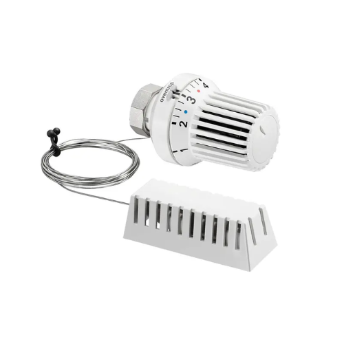 Oventrop Uni XH Thermostatic Radiator Valve Head with Remote Sensor 5m - White - 1011566