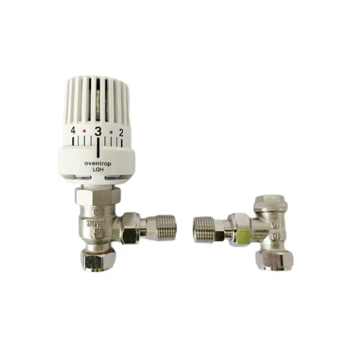 Oventrop Uniset Pro Bi-Directional Thermostatic Valve Set with Uni LGH - 1188585