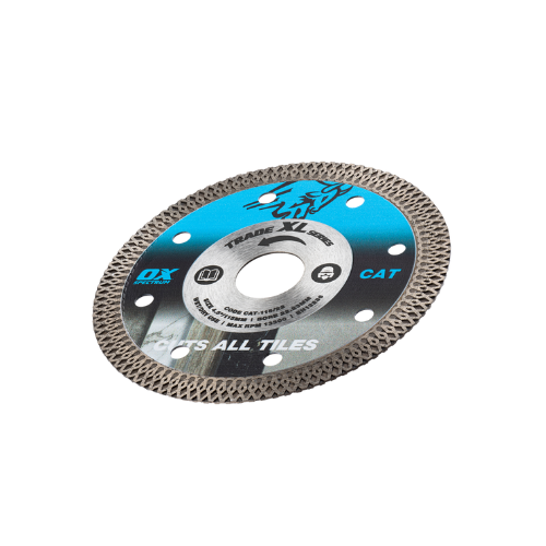 OX Trade XL Cuts All Tiles Diamond Blade - 115/22.23mm - CAT-115/22