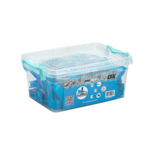 OX Pro Tile Leveling Kit -100 Wedges, 100 2mm x 13mm Spacers and Pliers - OX-P161812