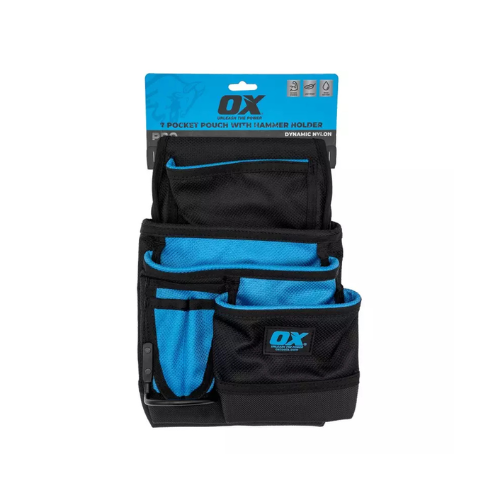OX Pro Dynamic Nylon 7 Pocket Pouch With Hammer Holder - OX-P266202