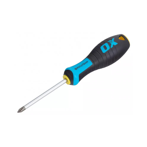 OX Pro Phillips Screwdriver PH1 x 75mm - OX-P362575