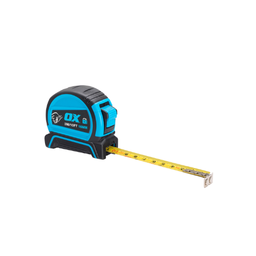 OX Pro Dual Auto Lock Tape Measure - 3m / 10ft - OX-P505203