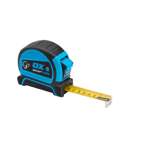 OX Pro Double Locking Tape Measure Twin Pack - 8m - OX-P505488