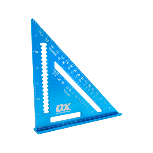OX Pro Aluminium Metric Rafters Square - 180mm - OX-P506518