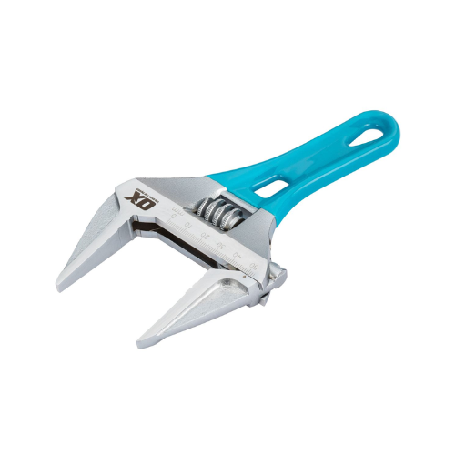 OX Pro Stubby Adjustable Wrench (Extra Wide Jaw) - 180mm / 7in - OX-P560507