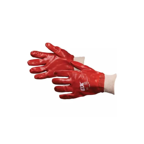 OX PVC Knit Wrist Gloves - Size 9 (L) - OX-S245709