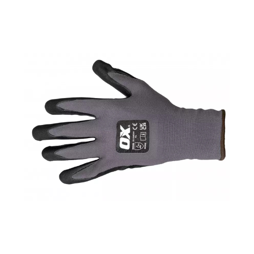 OX Ultra Flexi Nano Foam Nitrile Palm Glove - Size 10 (XL) - OX-S488310