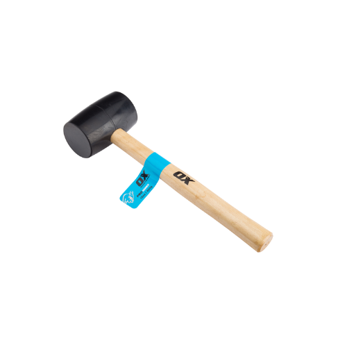 OX Trade Black Rubber Mallet - 16z / 450g - OX-T081716