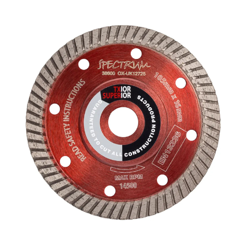 OX Spectrum Superior Turbo Dia Blade - Multi-Steel - 105/16mm - TX10R-105/16