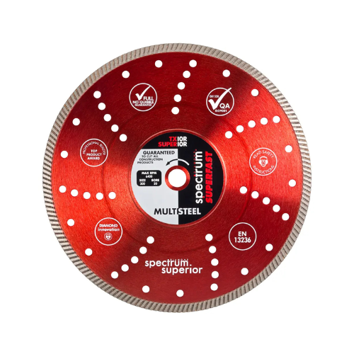 OX Spectrum Superior Turbo Dia Blade - Multi-Steel - 300/20mm - TX10R-300/20