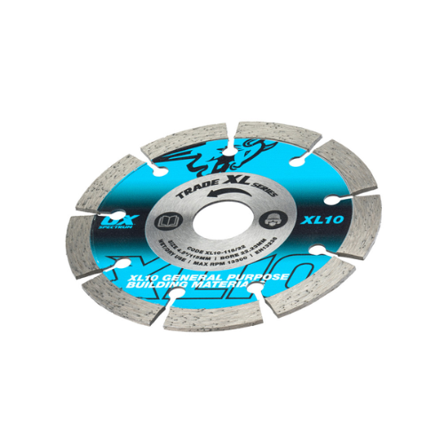 OX Trade XL-10 Segmented Diamond Blade - General Purpose - 115/22.23mm - XL10-115/22