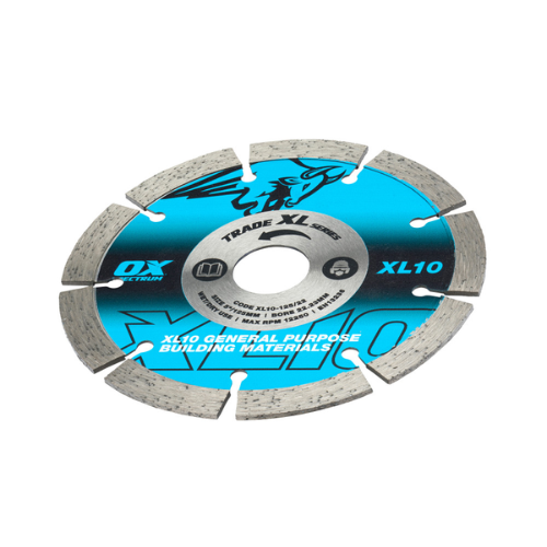OX Trade XL-10 Segmented Diamond Blade - General Purpose - 125/22.23mm - XL10-125/22
