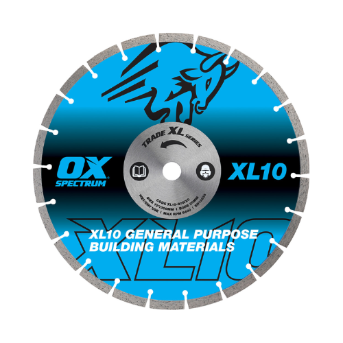 OX Trade XL-10 Segmented Diamond Blade - General Purpose - 300/20mm - XL10-300/20