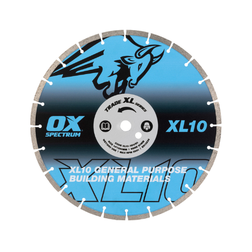 OX Trade XL-10 Segmented Diamond Blade - General Purpose - 350/20mm - XL10-350/20
