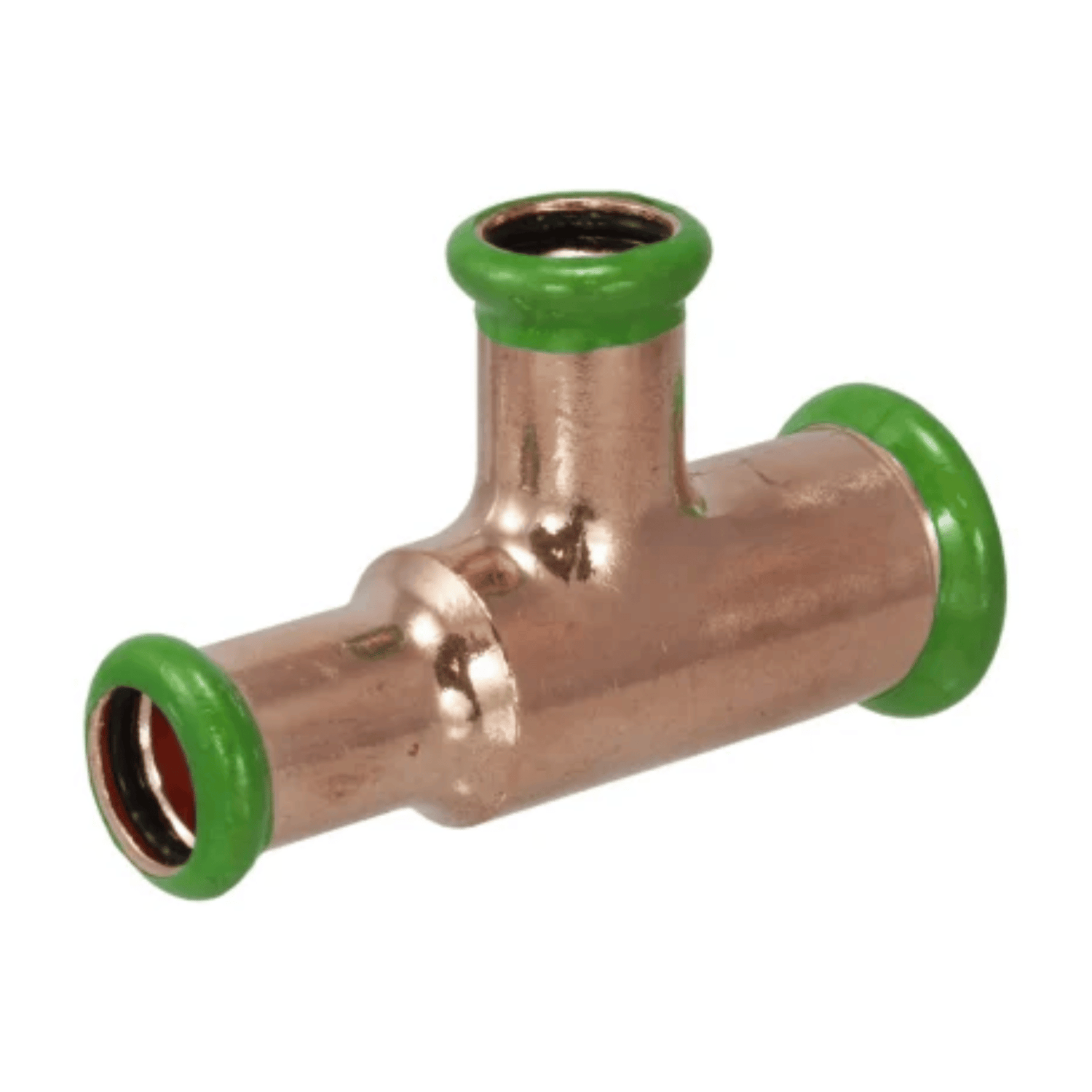 Pegasus PressFit Branch & End Reducing Tee - M-Profile - Water - 28mm x 22mm x 22mm - 437726